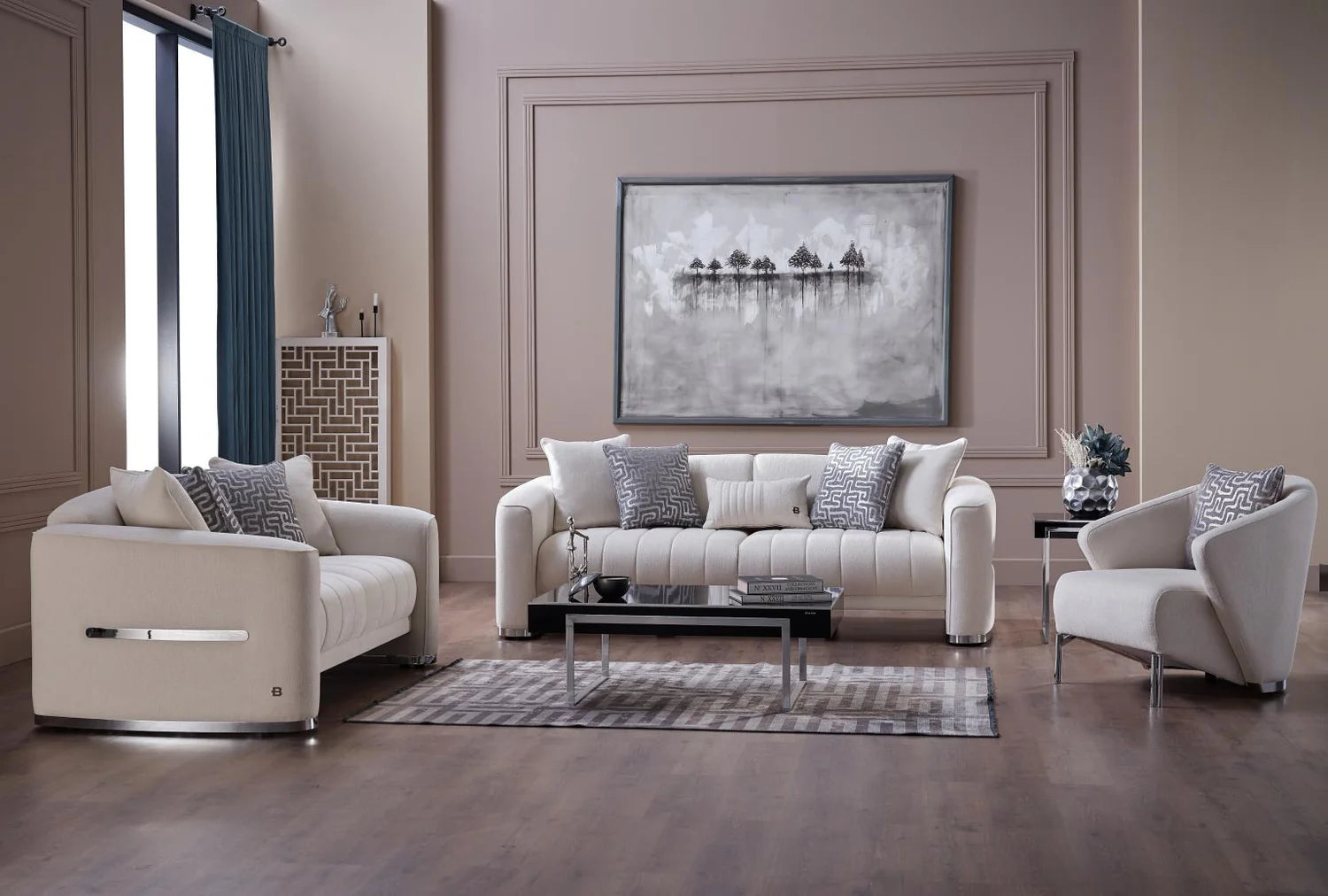 Venice Living Room Collection - Euro Living Furniture